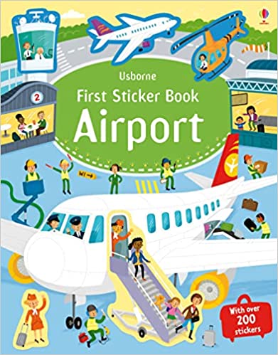 First Sticker Book Airports (First Sticker Books)