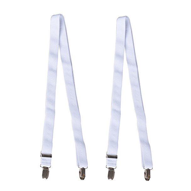 2pcs Sheet Bed Suspenders, Adjustable Long Crisscross Bed Sheet Band Straps