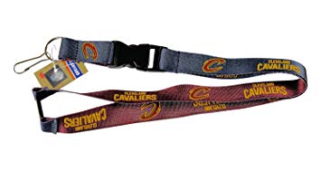 NBA Cleveland Cavaliers Reversible Clip Lanyard Keychain Id Ticket Holder