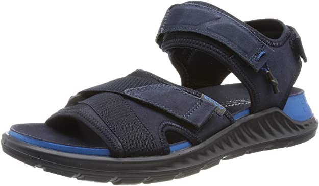 ECCO Men's Exowrap Flat Sandal, 8