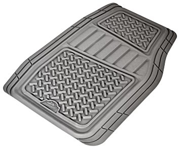 Armor All 78831 2-Piece Grey All Season Truck/SUV Rubber Floor Mat