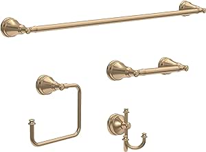 Delta MYN64-CZ Mylan 4 Piece -bath Hardware Kit, Champagne Bronze