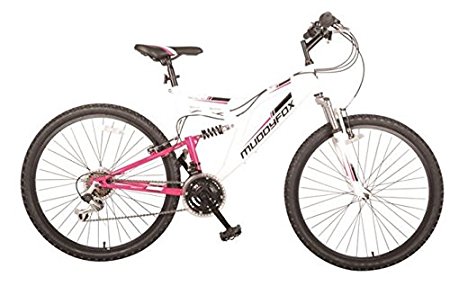 Muddyfox Womens Recoil26 Ladies Dual Suspension Mountain Bike Bicycle