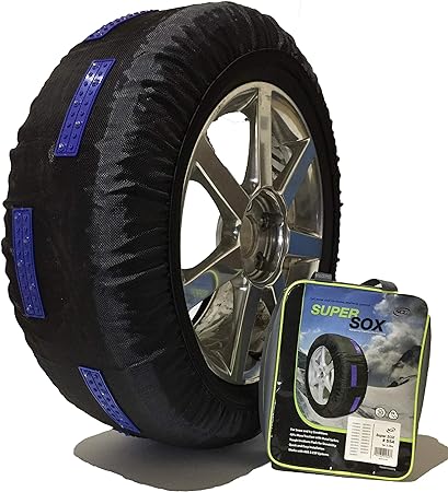 SCC S66 Traction, Chain, Tire Socks, 2 Pack