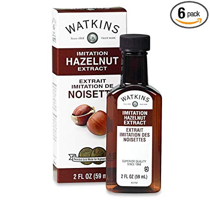 Watkins Imitation Extract, Hazelnut, 2 Fl Oz (Pack of 6) (Packaging May Vary)