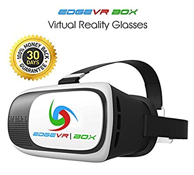 EDGE VR BOX Virtual Reality 3D Glasses VR BOX for 4.0~6.0 Inches IOS Android Smartphones iPhone 6/6 plus, Samsung Galaxy S6 Edge , Adjustable Focal Distance