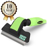 The Magic Pro Dog Deshedding Tool Reduces Shedding By 95 -The Best Deshedding Tool To Easily Remove Shed Hair -Unique Shedding Blade is Gentle On Your Dogs Skin For Both Thin and Thick Coats - 65 Off Retail Price -10 Year Money Back Guarantee