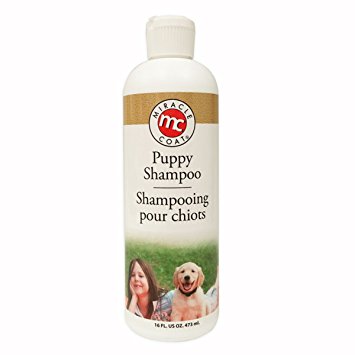 Miracle Coat Puppy Shampoo, 16 Pounds, White Bottle Bi-Lingual Label