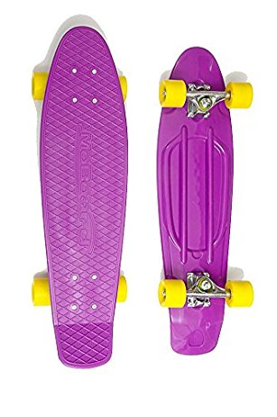 MoBoard Classic 27" Skateboard | Pro and Beginner | 27 inch Vintage Style with Interchangeable Wheels, Enhanced Bearings | Portable, Lightweight | Durable Rails.