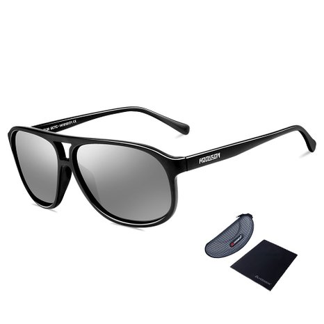 HODGSON Aviator Polarized Sunglasses, 100% UV Protection