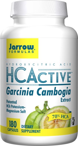 Jarrow Formulas Hcactive Garcinia Cambogia Veggie Caps Supports appetite control and weight management 180 Veggie Caps