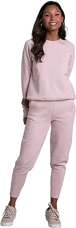 Fruit of the Loom Women's Crafted Comfort Crafted Comfort Joggers & Open Bottom Pants