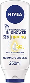 NIVEA In-Shower Body Moisturiser Firming with Q10, 250 ml