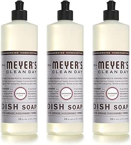 Mrs. Meyer's Dish Soap, Lavender, 16 fl oz