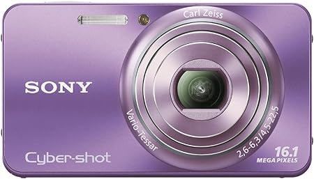 Sony Cyber-Shot DSC-W570 16.1 MP Digital Still Camera with Carl Zeiss Vario-Tessar 5x Wide-Angle Optical Zoom Lens and 2.7-inch LCD (Violet)