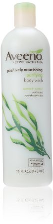 Aveeno Positively Nourishing Purifying Body Wash, 16 Fluid Ounce