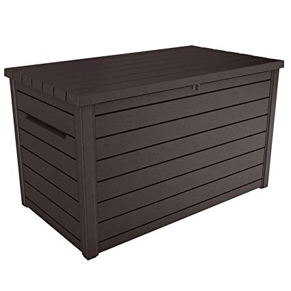 Keter XXL 230 Gallon Plastic Deck Storage Container Box Outdoor Patio Garden Furniture 870 Liters