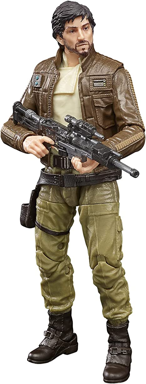 Star Wars The Black Series Captain Cassian Andor 6-Inch-Scale Rogue One: A Story Collectible Figure, Toys for Kids Ages 4 and Up