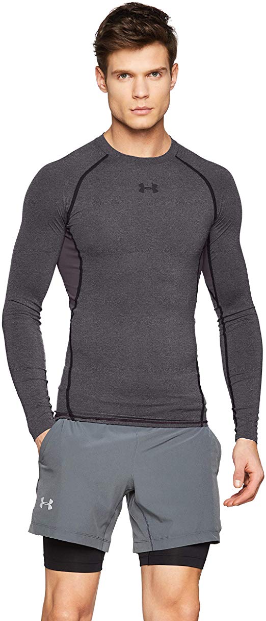 Under Armour Men's Ua Hg Long Sleeve Long Sleeve Long-Sleeve Functional Shirt, Breathable Long-Sleeve Shirt for Men