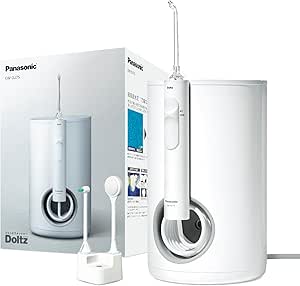 Panasonic EW-DJ75-W Electric Dental Flosser [Jet Washer Doltz Ultrasonic Water Flow Large Capacity/Stationary Model] AC100-240V Shipped from Japan Released in May 2022