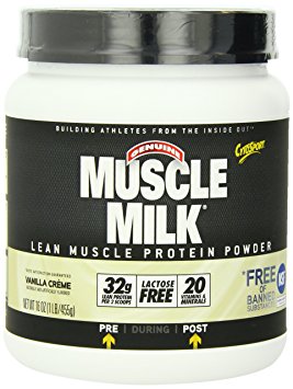 CytoSport Muscle Milk, Vanilla Creme, 1 Pound