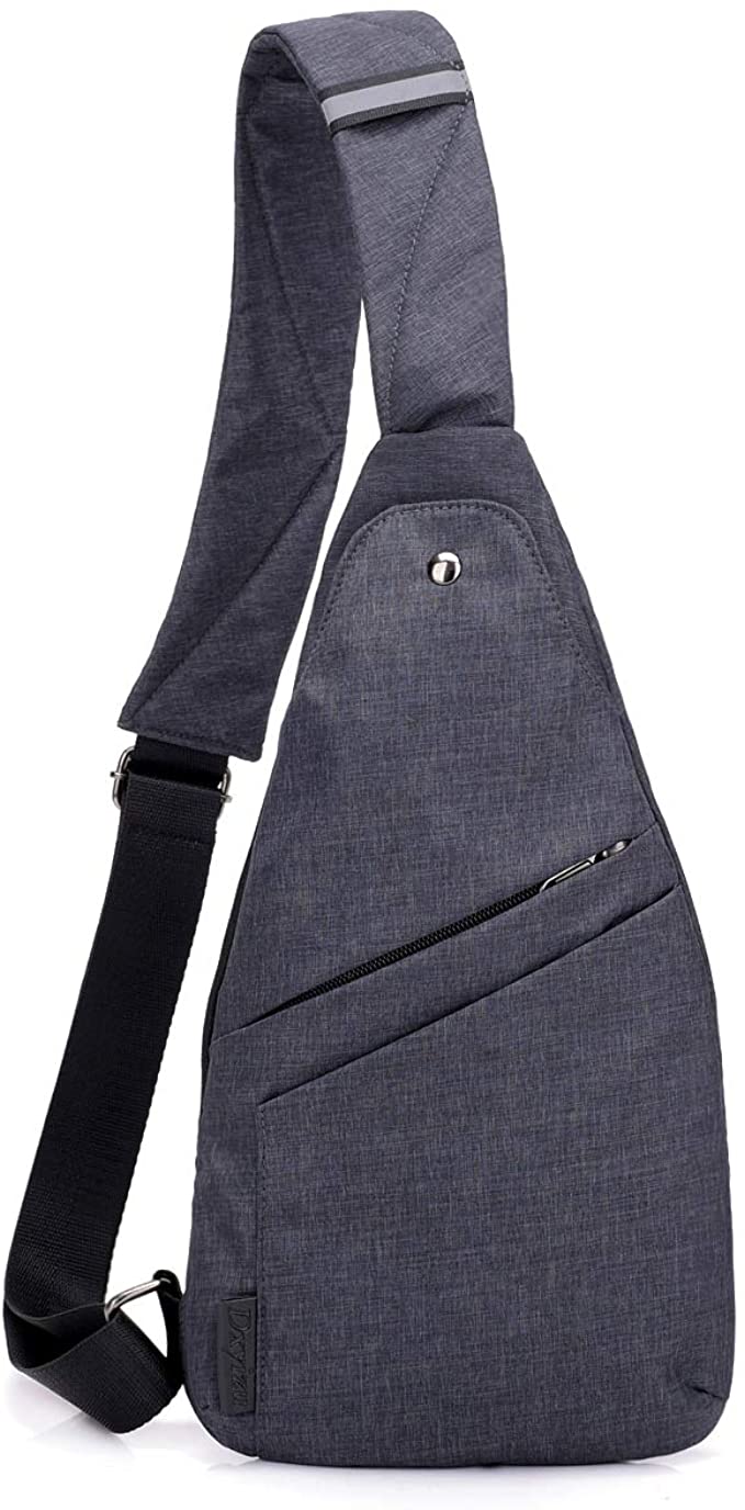 Strangefly Lightweight Sling Bag for Men Crossbody Pocket Bag Casual Shoulder Backpack Anti-Theft Side Chest Bag Daypack