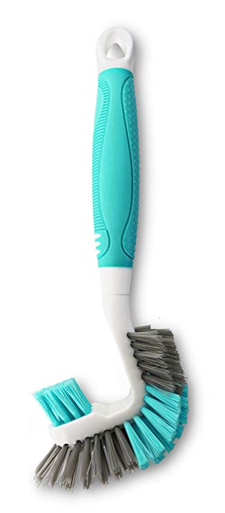 Fuller Brush Ultimate Multi-Surface Brush - Heavy Duty Multisurface Kitchen & Bathroom Cleaning Scrub w/ Rubber Grip Handle - Commercial Scrubber For Oil & Gunk Free Sink