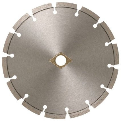 MK Diamond 159105 MK-99 7-Inch Dry or Wet Cutting Segmented Saw Blade with 58-Inch Arbor for Concrete and Brick
