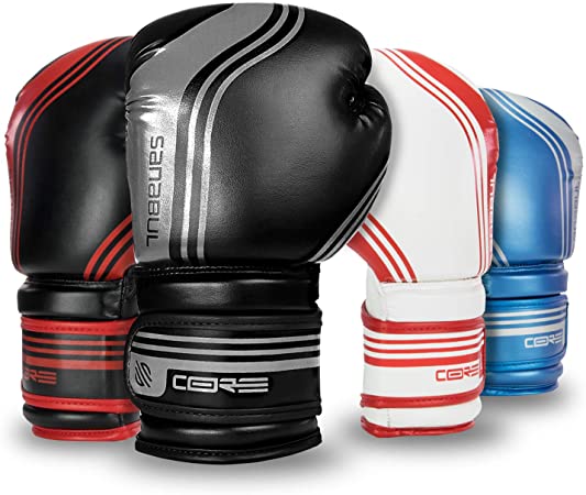 Sanabul Core Series Gel Boxing Kickboxing Bag Training Gloves