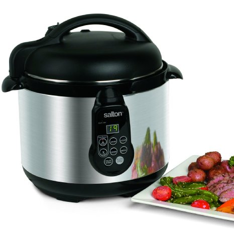 Salton Electronic Pressure Cooker 5-Litre Stainless Steel