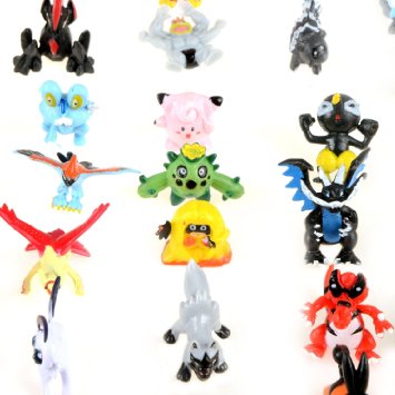 Generic Mini Cute Pokémon Random Pearl Figures (72 Pieces)