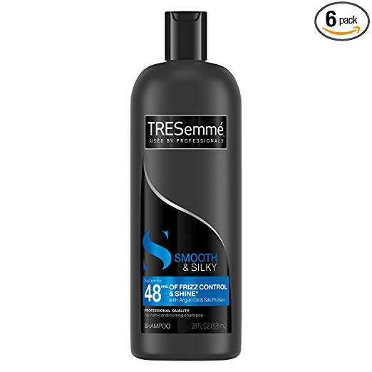 Tresemme Shampoo Smooth and Silky 28 Ounce (Pack of 6)