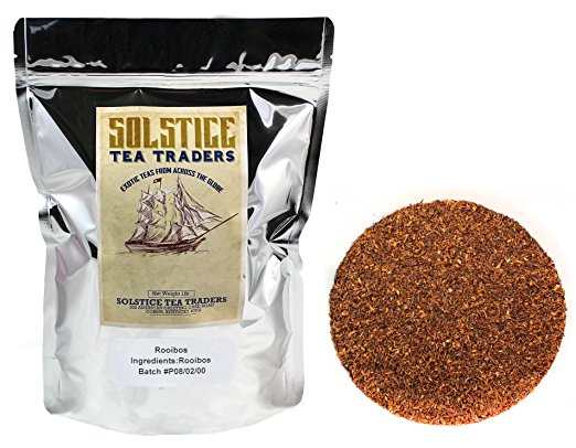 Rooibos Tea, South African Red Bush Tea, One Pound Bulk Loose Rooibos 175  Cups