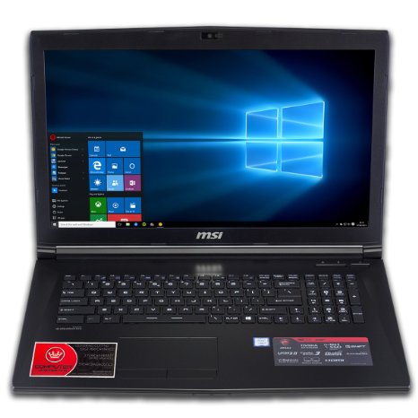 MSI GL72 17.3-inch i7-6700HQ 16GB 1TB HDD NVIDIA Geforce GTX 960M 2GB Full HD Windows 10 Gaming Laptop