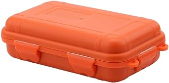 Dilwe Shockproof Box, Waterproof Shockproof Survival Storage Container Case for Outdoor Activity