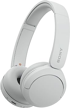 Sony Wireless Bluetooth Headphones - Up to 50 Hours Battery Life with Quick Charge Function, On-Ear Model - WH-CH520W.CE7 - Limited Edition - Matte White