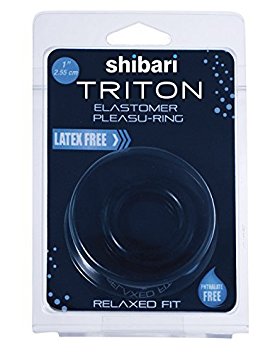 Shibari Triton Elastomer Pleasu-ring, Relaxed Fit by Shibari