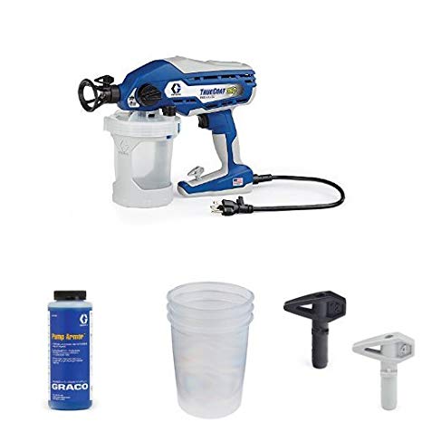 Graco TrueCoat 360 Paint Sprayer Kit with Pump Armor, Paint Bags and Tips