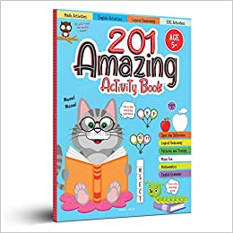 201 Amazing Activity Book - Fun Activities and Puzzles For Children: Spot The Difference, Logical Reasoning, Patterns & Tracing