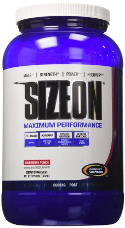 Gaspari Nutrition Size On Maxiumum Performance, Wild Berry Punch, 3.59 Pounds