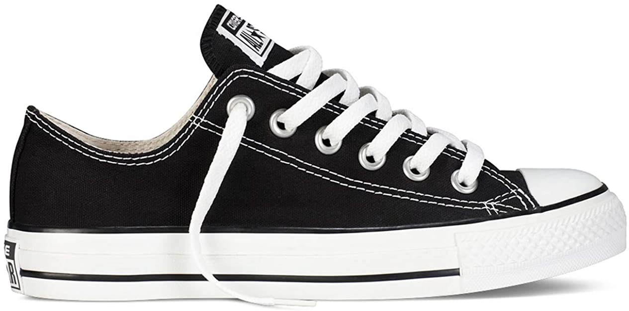 Converse Chuck Taylor All Star Unisex canvas shoes with 7 km/h sticker.