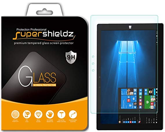 Supershieldz for Microsoft Surface 3 Tempered Glass Screen Protector, Anti-Scratch, Anti-Fingerprint, Bubble Free, Lifetime Replacement Warranty