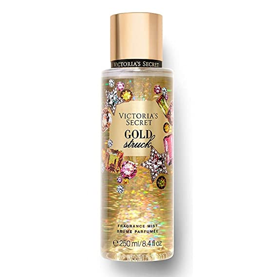 Victoria Secret GOLD STRUCK Winter Dazzle Fragrance Mists 8.4 Fluid Ounce, 2019 Edition