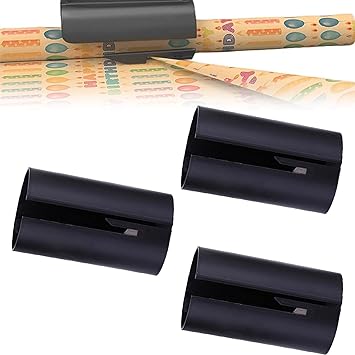 KCRPM Removable handle paper cutter, 2024 NEW Wrapping Paper Cutter, Birthday & Christmas Gift Wrapping Paper Cutter Tool, Easy to Cut Wrapping Paper Roll Cutter, Crafting Wrapping Paper (3pcs)