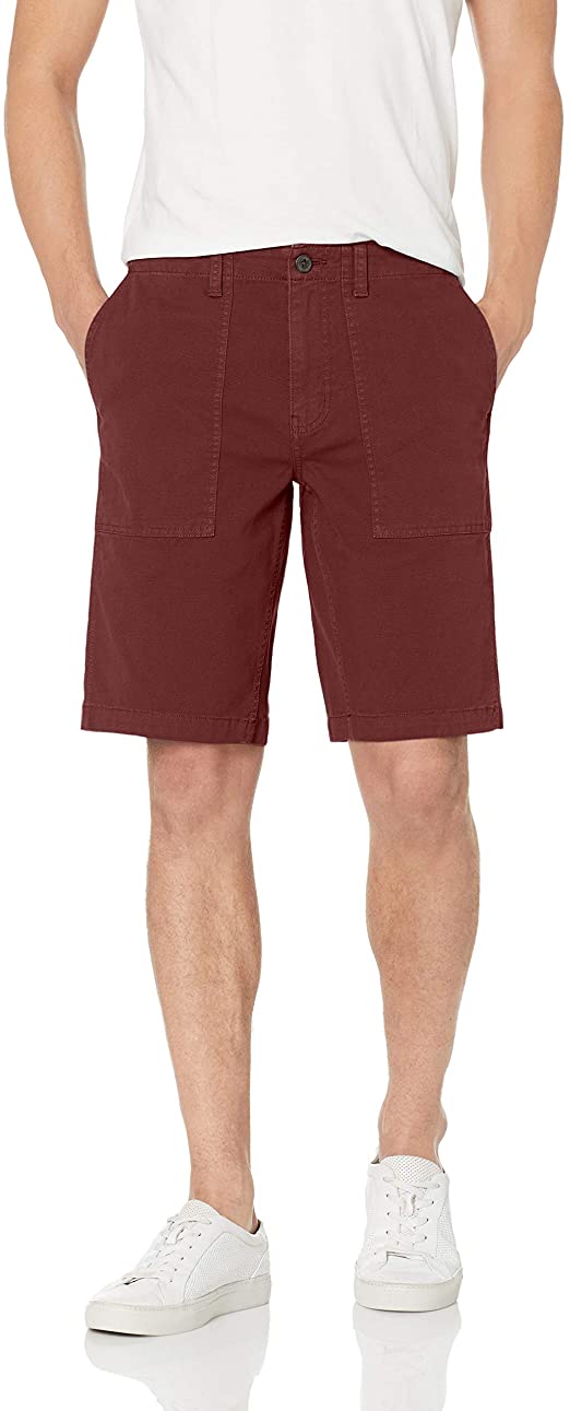 Amazon Brand - Goodthreads Men's 11" Inseam Stretch Canvas Utility Short