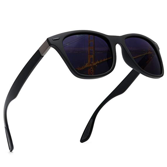Unisex Polarized Retro Classic Trendy Stylish Sunglasses for Men Women：100% UV Blocking