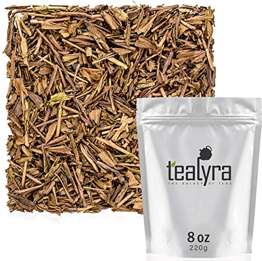 Hojicha Japanese Green Tea - Premium Loose Leaf Tea - Tealyra (220g / 8oz)