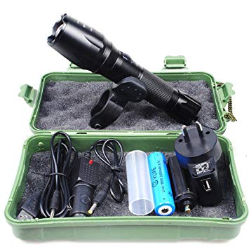 CREE XP-E T6 USB LED Zoomable 5000Lm 18650 Rechargeable Battery Flashlight Torch SAA Approved
