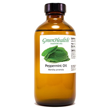 8 oz Japanese Peppermint Essential Oil (100% Pure & Uncut) - GreenHealth