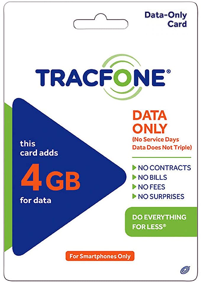 Tracfone Data 4GB Pin Add-On (Data Only For Android Smartphones)